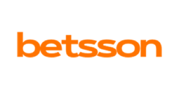Logo de Betsson, puesto 12 entre las mejores casas de apuestas deportivas de España